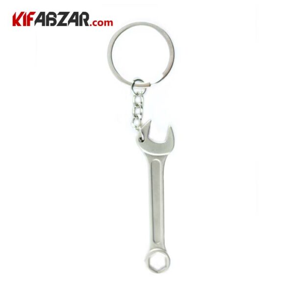 a60eb5394cf34bb8956b54f6a2bf2fb2 جاسوییچی طرح آچار یکسر تخت و یکسر رینگی با روکش مات کیف ابزار مدل MJ 04 - Image 1