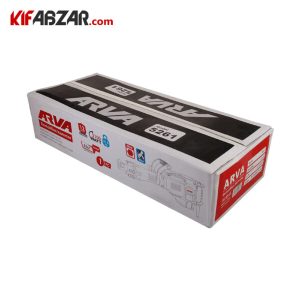 بسته بندی چکش تخریب برقی 2100 وات آروا مدل 5261