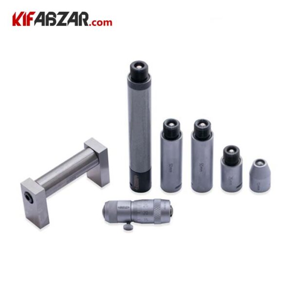 ست میکرومتر لوله داخل سنج 300-50 میلیمتر اینسایز مدل 300 3222 - Image 1
