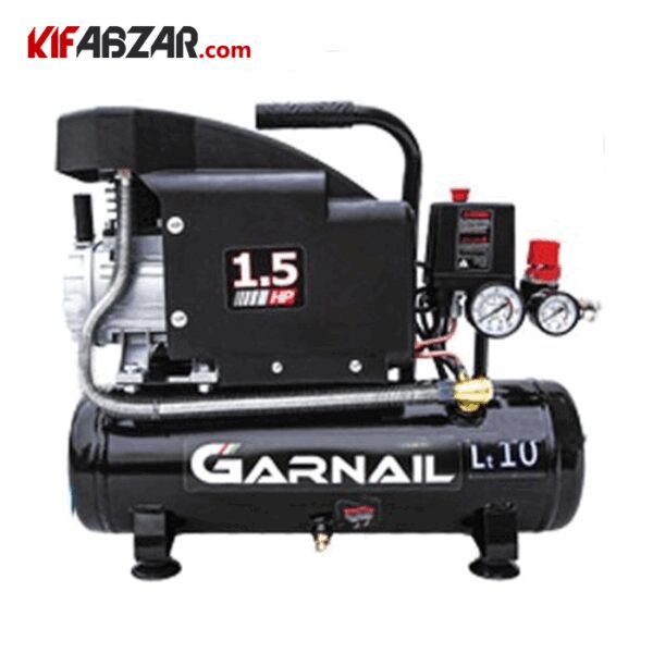 کمپرسور باد سایلنت 10 لیتری گارنیل مدل GAC02 1510