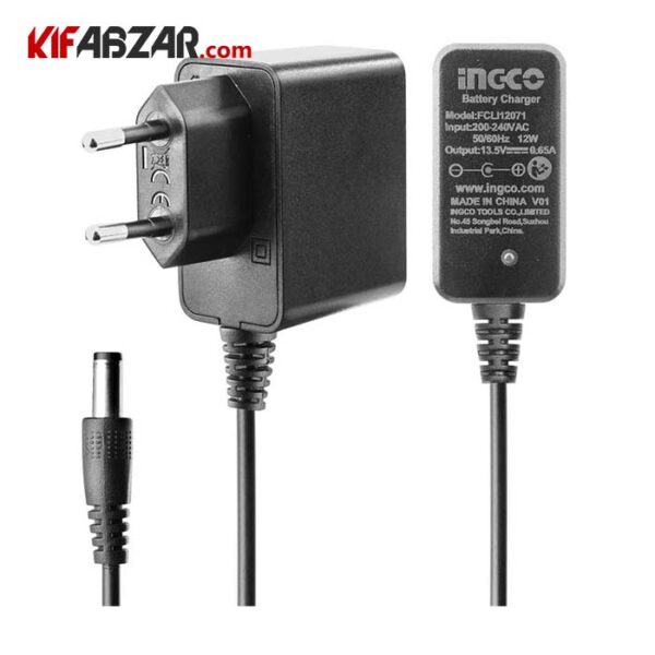 b74a50acc5c94a908dcfd6abc8ce60d7 شارژر باتری 12 ولت اینکو مدل FCLI12071 - Image 1