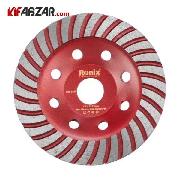 c039c5824cef4a20b7d094fa3c071a61 صفحه ساب گرانیت کاسه ای 125 میلیمتر رونیکس مدل RH 3528 - Image 1