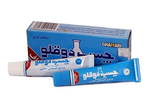 c386c65dc8ea456093aa7856fb4983b4 چسب دوقلو براق غفاری - Image 1