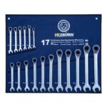 ست آچار یک سر تخت یک سر جغجغه هزبرن مدل 1532017R