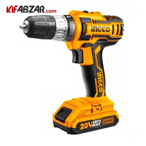 دریل پیچ گوشتی چکشی شارژی اینکو مدل CIDLI200215