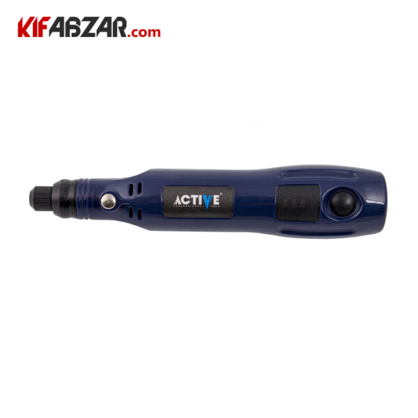 کیت  فرز مینیاتوری شارژی 10 پارچه اکتیو مدل AC-2810G - Image 1
