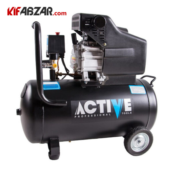 d07d222ef3dc431f8505cf1d20afb4b6 کمپرسور باد 50 لیتری اکتیو مدل AC-1050 - Image 1