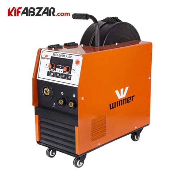 d95a36908b2e4f1fac14552a62f874ca اینورتر جوشکاری CO2 دبل پالس 300 آمپر وینر مدل HIPOWER 6850 300M.A - Image 1