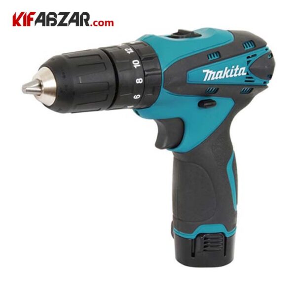 دریل پیچ گوشتی شارژی چکشی ماکیتا مدل HP330DWLE