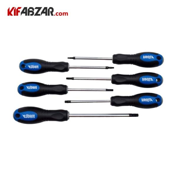 کیت پیچ گوشتی ستاره ای 6 عددی واکتا مدل 58206 - Image 1