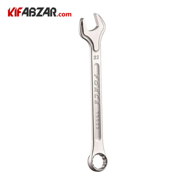 آچار یکسر تخت یکسر رینگ فورس مدل 755