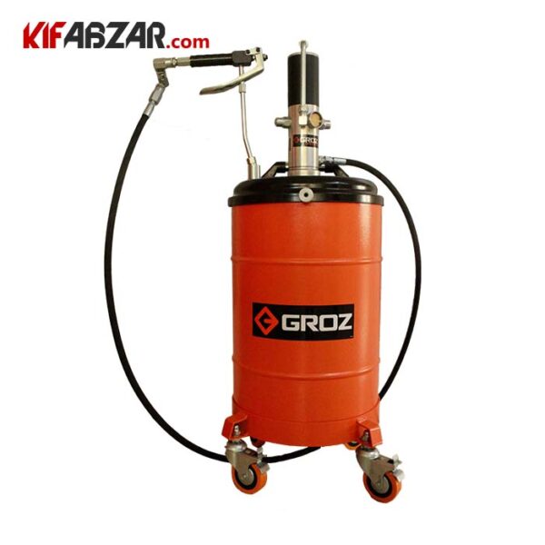 e308abb92e2d4f5086f9bf39c6625d05 گریس پمپ بادی 35 کیلویی گروز مدل BGRP35 - Image 1