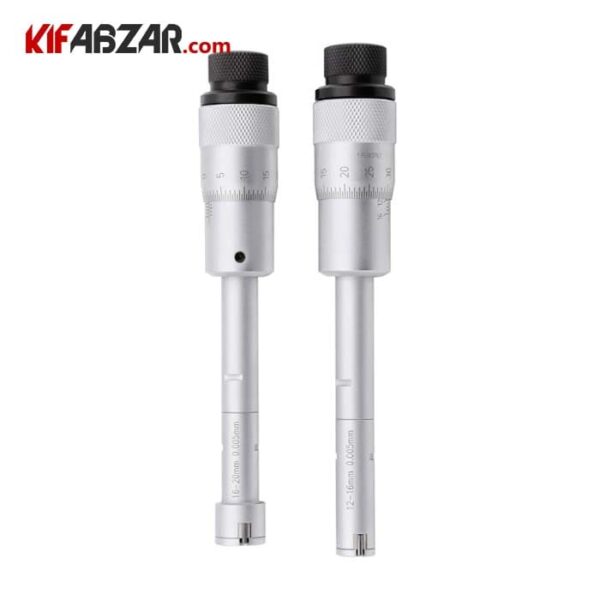e64be8da561143d3baa08fc7ae6062cd ست میکرومتر سه فک داخل سنج 20-12 میلیمتر آسیمتو مدل 8 64 209 - Image 1