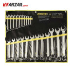 ست آچار یکسر تخت یکسر رینگی 22عددی واستر مدل PCS22