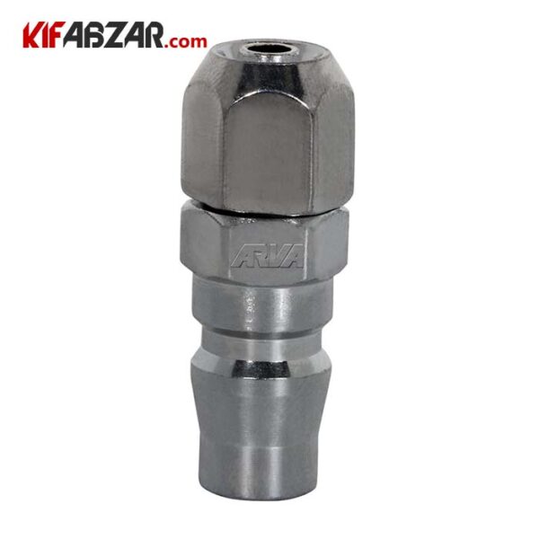 edff7aa7aa1a4dcca54cf5e2838e4b27 کوپلینگ شلنگ فنری 1/4 اینچ آروا مدل 3453 - Image 1