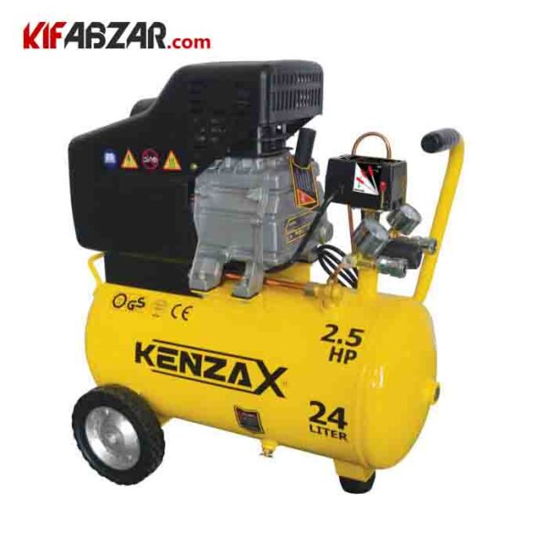کمپرسور باد 24 لیتری کنزاکس مدل KAC 124 - Image 1