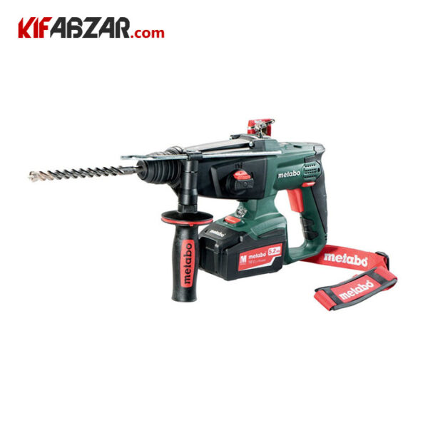f96945bfcf3148fcab099eba2b177a18 دریل بتن کن 2.9 کیلو شارژی متابو مدل KHA18LTX - Image 1