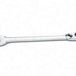 آچار یکسر تخت و یکسر رینگ جغجغه ای ( ضامن دار) 19MM تاپ تول