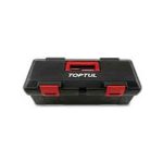 جعبه ابزار پلاستیکی (مشکی) تاپ تول TOPTUL