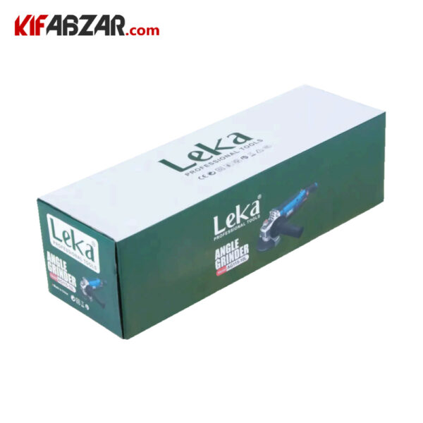 بسته بندی مینی فرز دسته بلند 1000 وات لکا مدل AG115-10L