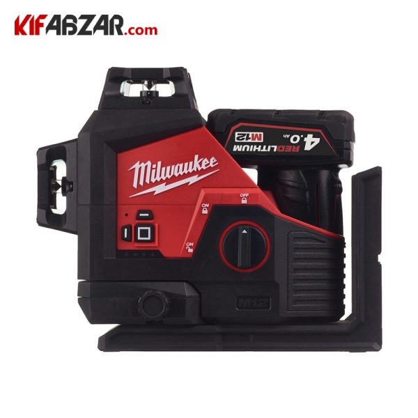 عکس تراز لیزری 3 بعدی 360 درجه میلواکی مدل M12 3PL-401C