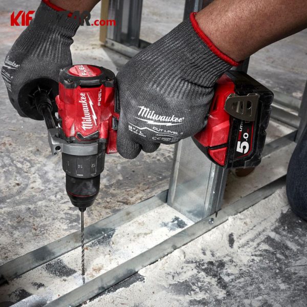 کاربرد دریل پیچ گوشتی چکشی شارژی 18 ولت میلواکی مدل M18FPD2-0X
