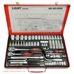 مجموعه 80 عددی آچار بکس لایت مدل GO-8080