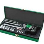 جعبه بکس و آچار 23 پارچه E تاپ تول TOPTUL