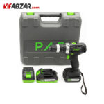 جعبه حمل کیت دریل پیچ گوشتی چکشی شارژی 21 ولت پی ای پی مدل CID-2126