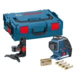 تراز لیزری خطی+پایه یونیورسال بوش مدل GLL3-80+BM1