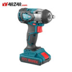 نمای کناری آچار بکس شارژی براشلس 20 ولت رونیکس مدل 8907