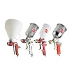 پیستوله بادی حرفه ای مدل H827E مجهز به کاسه فلزی 600 سی سی