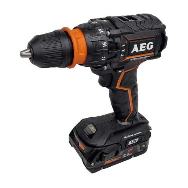 دریل پیچ گوشتی چکشی شارژی آاگ مدل BSB18CBL LE LI 252X - Image 2