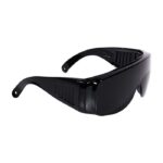 عینک ایمنی جوشکاری مشکی آروا مدل 8140 - تصویر 3