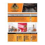 چسب سیلیکونی تیوپی گوریلا مدل 108329 - تصویر 2