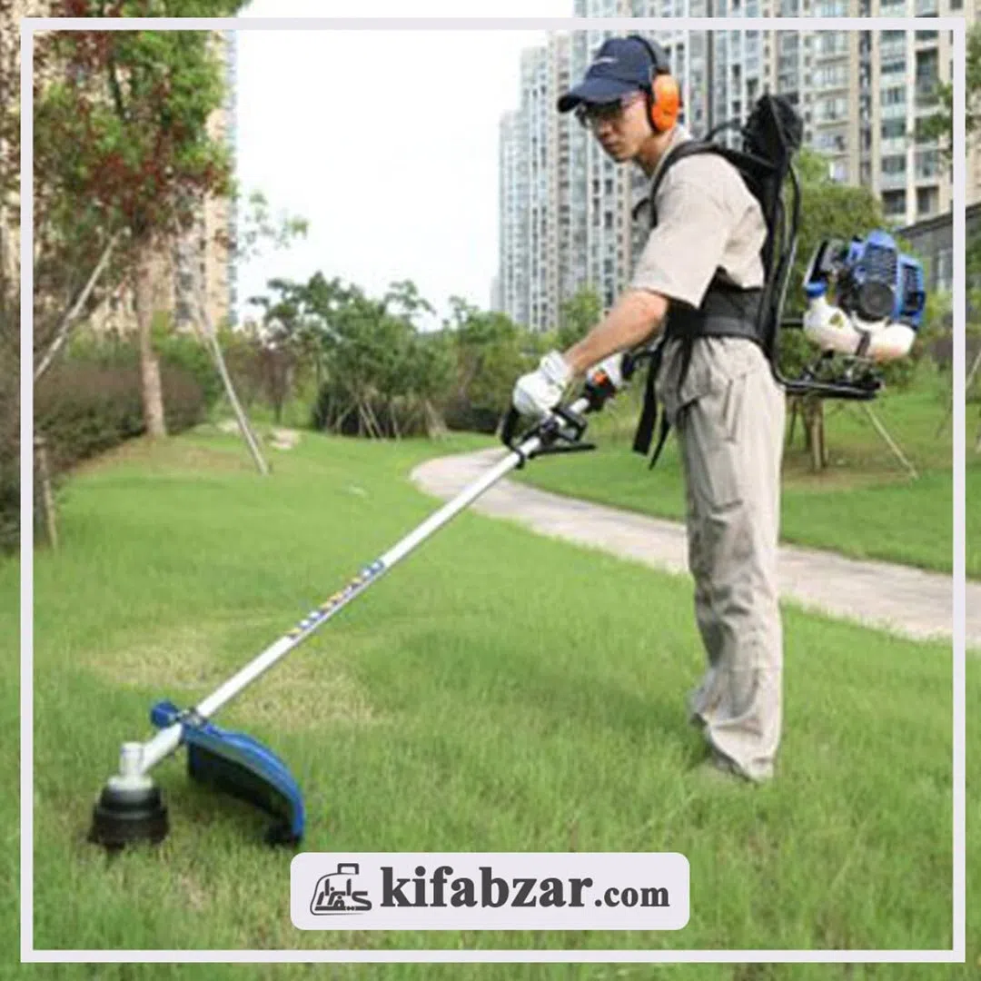 نحوه‌ شروع به کار کردن با علف زن بنزینی یا اره زنجیری