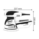 دستگاه سنباده زن بوش مدل GEX 125-1 AE - تصویر 4