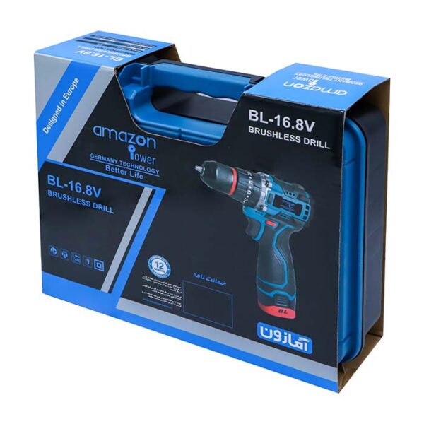 دریل شارژی  16.8 ولت آمازون مدل BL-16.8V - Image 10