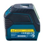 تراز لیزری دو خط نقطه زن نور سبز بوش + متر لیزری 50 متر میلواکی - Image 3