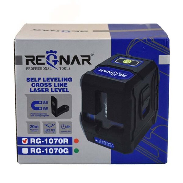 تراز لیزری دو خط نور قرمز رگنار مدل RG 1070R - Image 5