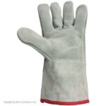 دستکش ایمنی تمام چرم 30 سانتی - تصویر 2