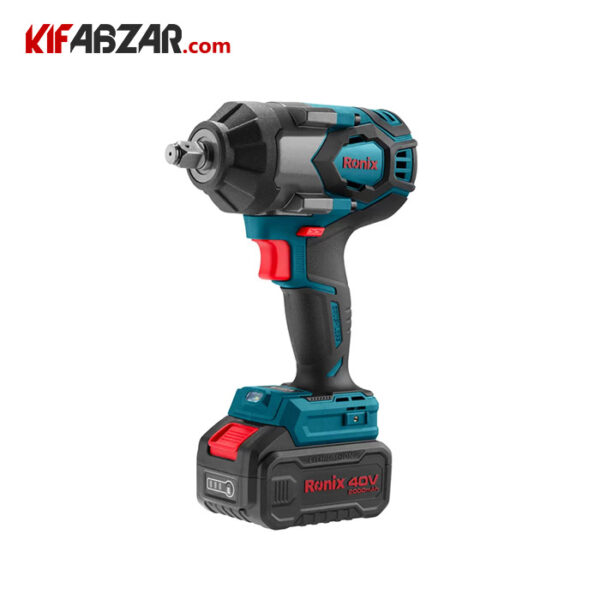 2ccfbf28a7114b31aee6b8b63a836754 کیت بکس شارژی 40 ولت براش لس 1/2 اینچ رونیکس مدل 40V-8907 - Image 1