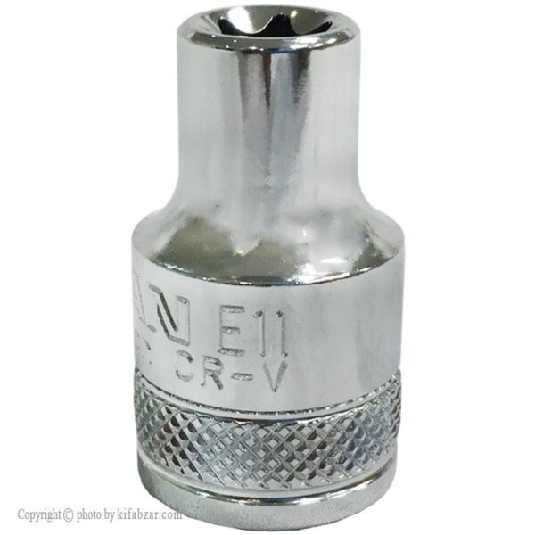 بکس E کوتاه 11 توسن درایو 1/2 اینچ مدل ET0-11 - Image 4