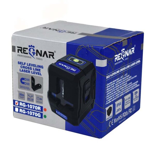 تراز لیزری دو خط نور سبز رگنار مدل RG 1070G - Image 4