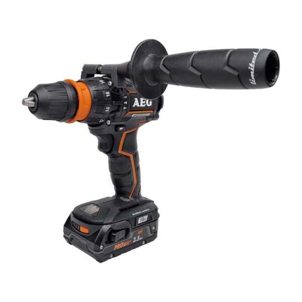 دریل پیچ گوشتی چکشی شارژی آاگ مدل BSB18CBL LE LI 252X - Image 4