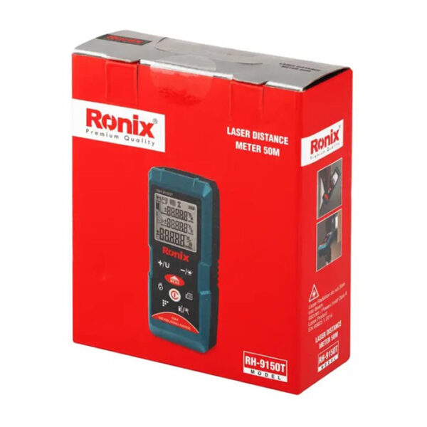 متر لیزری 50 متری رونیکس مدل RH 9150T - Image 6