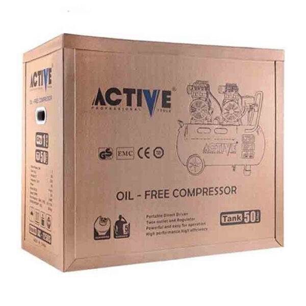 کمپرسور باد سایلنت 50 لیتری اکتیو مدل AC-1350SP - Image 4