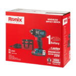 پیچ گوشتی شارژی براشلس رونیکس مدل 8906 - Image 11