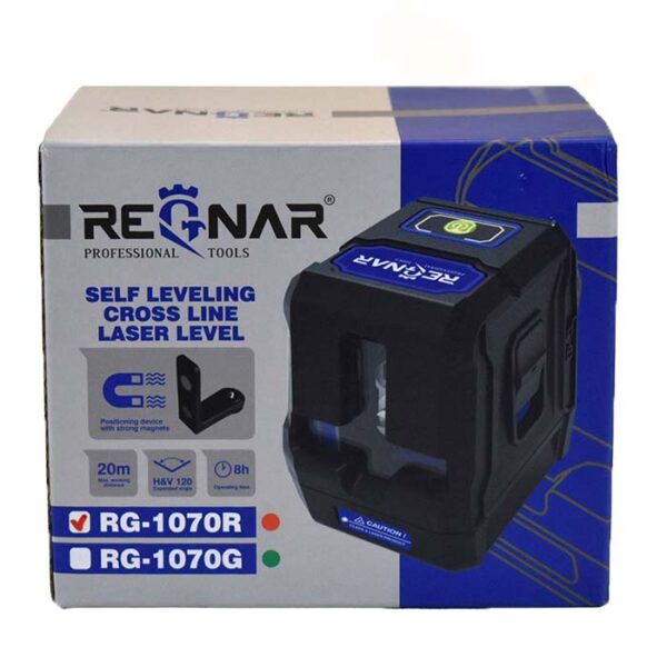 تراز لیزری دو خط نور سبز رگنار مدل RG 1080G - Image 3