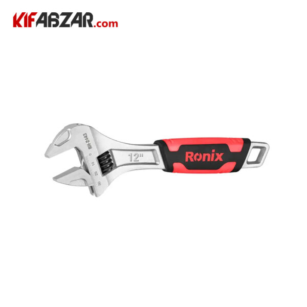 آچار فرانسه روکش دار رونیکس مدل 2443